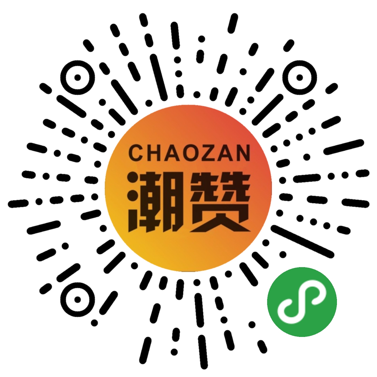 潮赞优选二维码 潮赞优选二维码