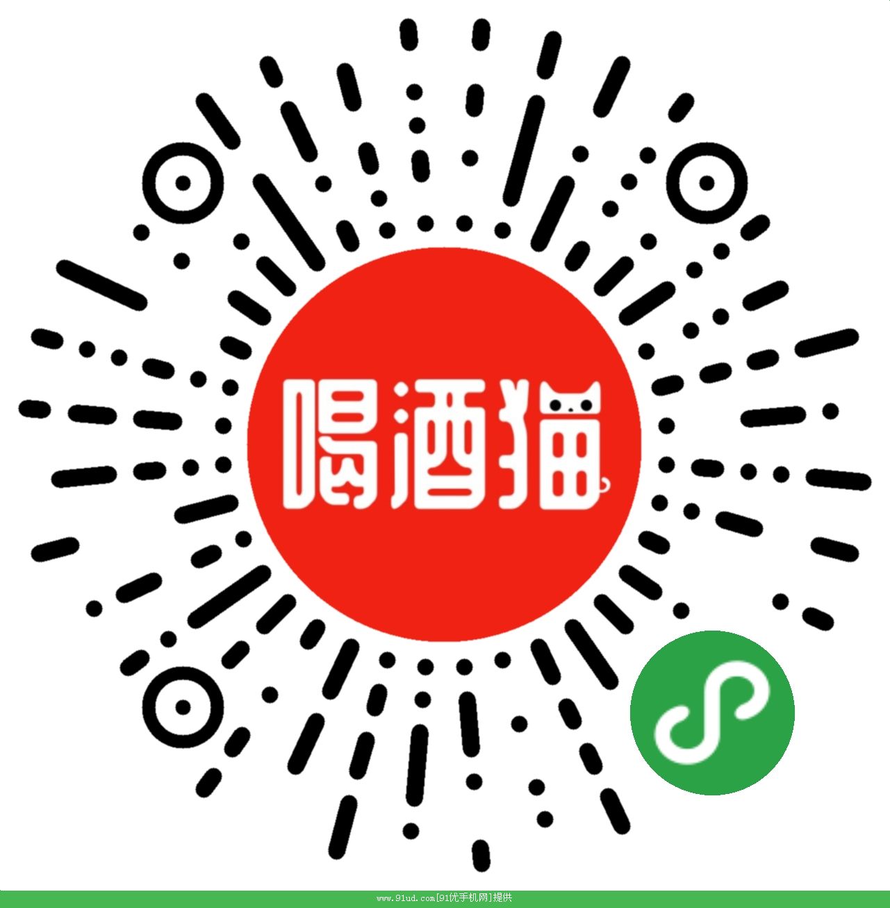 喝酒猫二维码 喝酒猫二维码